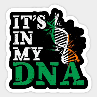 It's in my DNA - Ireland Sticker